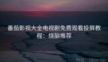 番茄影视大全电视剧免费观看投屏教程：烧脑推荐